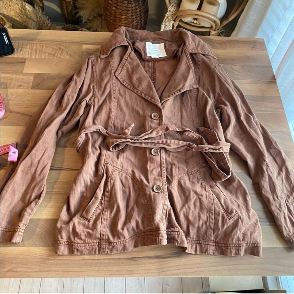 Anthropologie‎ soft twill jacket M - Picture 9 of 13